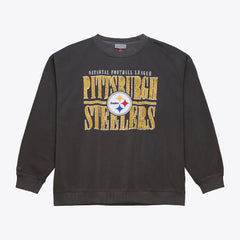 Pittsburgh Steelers Downtown Collection Fleece Sweatshirt Black