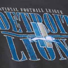 Detroit Lions Downtown Crew Vintage Logo Sweatshirt Black