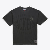 Green Bay Packers Downtown Collection Premium Vintage Logo T-Shirt Black