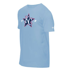 Kansas City Royals New Era 2025 MLB All-Star Game Workout T-Shirt - Light Blue T-shirts