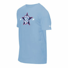 San Francisco Giants New Era 2025 MLB All-Star Game Workout T-Shirt - Light Blue T-shirts