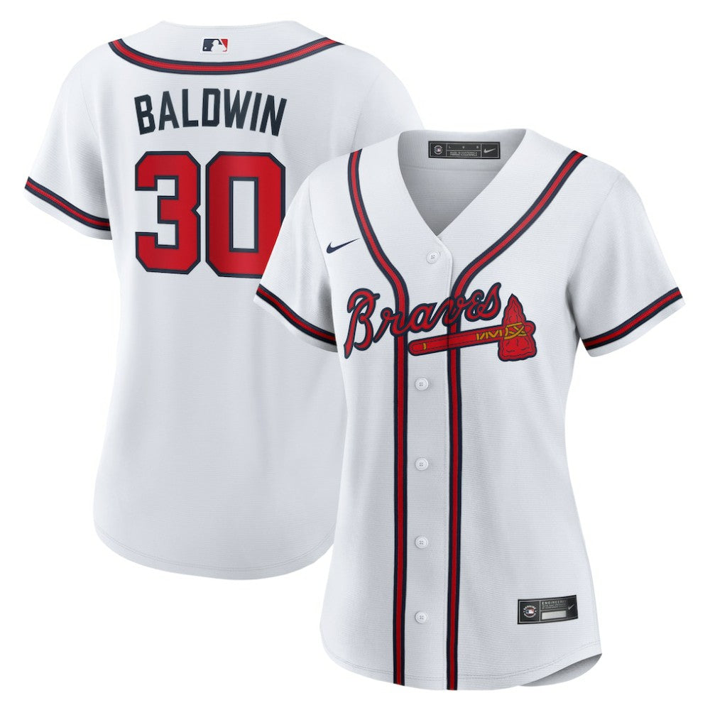 MLB Drake Baldwin Atlanta Braves Nike Women's Home Replica Jersey - White