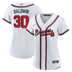 MLB Drake Baldwin Atlanta Braves Nike Women's Home Replica Jersey - White