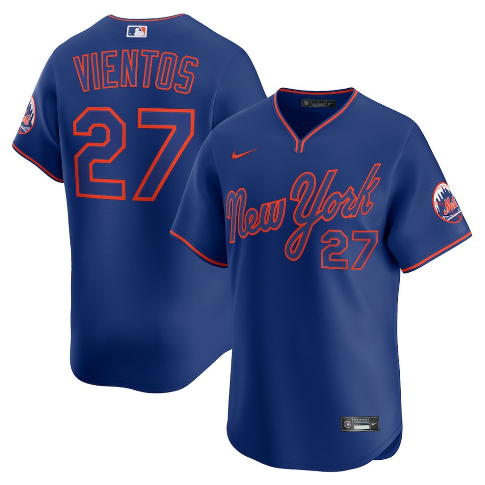 MLB Mark Vientos New York Mets Nike Alternate Limited Player Jersey - Royal