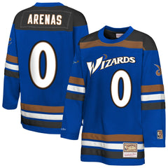 NBA Gilbert Arenas Washington Wizards Youth Maxxed Out 2.0 Fashion Hockey Jersey - Blue