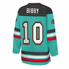 NBA Mike Bibby Memphis Grizzlies Youth Maxxed Out 2.0 Fashion Hockey Jersey - Turquoise