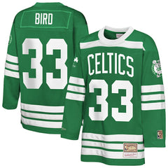 NBA Larry Bird Boston Celtics Youth Maxxed Out 2.0 Fashion Hockey Jersey - Kelly Green