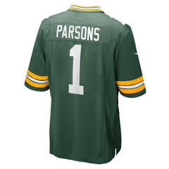 NFL Micah Parsons Green Bay Packers Game Player Jersey - Green
