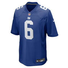 NFL Jaxson Dart New York Giants 2025 NFL Draft First Round Pick Game Jersey - Royal
