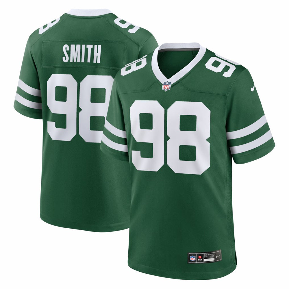 NFL Mazi Smith New York Jets Team Game Jersey - Legacy Green