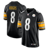 NFL Aaron Rodgers Pittsburgh Steelers Game Jersey - Black