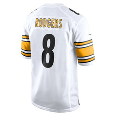 NFL Aaron Rodgers Pittsburgh Steelers Game Jersey - White