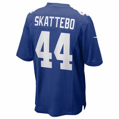 NFL Cam Skattebo New York Giants Team Game Player Jersey - Royal