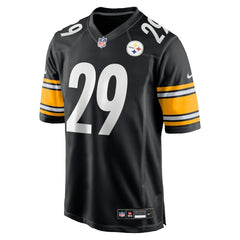 Kyle Dugger Pittsburgh Steelers Team Game Jersey Black