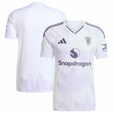 Manchester United 2025/26 Away Replica Jersey White