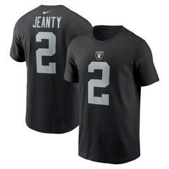 Ashton Jeanty Las Vegas Raiders Name & Number T-Shirt Black
