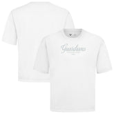 Cleveland Guardians Levelwear Ethereal Oversized Luxe Signature Knit T-Shirt - White T-shirts