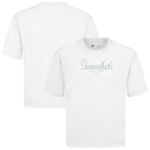 Arizona Diamondbacks Levelwear Ethereal Oversized Luxe Signature Knit T-Shirt - White T-shirts