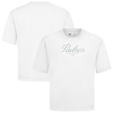 San Diego Padres Levelwear Ethereal Oversized Luxe Signature Knit T-Shirt - White T-shirts
