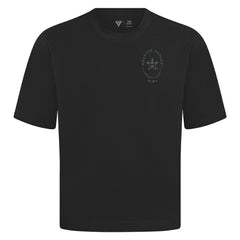 Houston Astros Levelwear Signet Oversized Luxe Signature Knit T-Shirt - Black T-shirts
