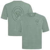 Milwaukee Brewers Levelwear Signet Oversized Luxe Signature Knit T-Shirt - Green T-shirts
