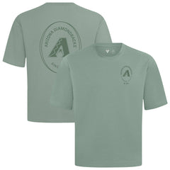 Arizona Diamondbacks Levelwear Signet Oversized Luxe Signature Knit T-Shirt - Green T-shirts