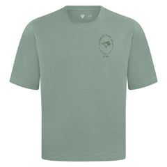 Toronto Blue Jays Levelwear Signet Oversized Luxe Signature Knit T-Shirt - Green T-shirts