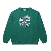 New York Jets Jets In London Throw It Back Fleece Sweatshirt Green