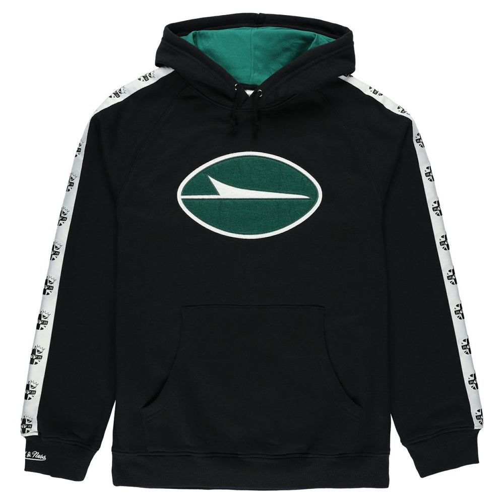 New York Jets In London Big Logo Raglan Hoodie Black