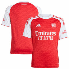 Arsenal Youth 2025/26 Home Replica Jersey Red
