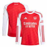 Arsenal Youth 2025/26 Home Replica Long Sleeve Jersey Red