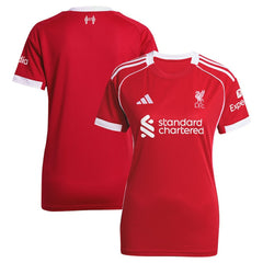 Liverpool Women's 2025/26 Home Replica Jersey Red