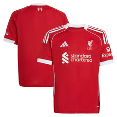 Liverpool Youth 2025/26 Home Replica Jersey Red