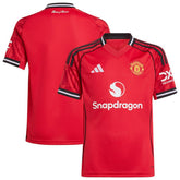 Manchester United Youth Home 2025/26 Replica Jersey Red