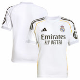 Real Madrid Youth 2025/26 Home Replica Jersey White