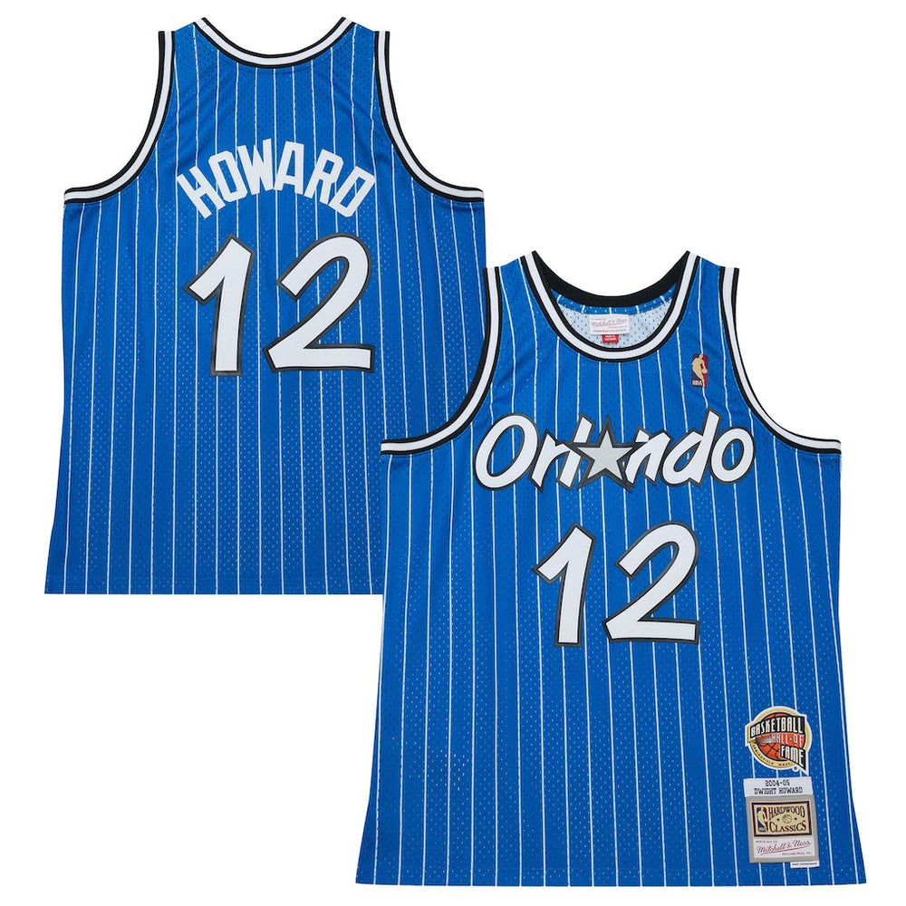 NBA Dwight Howard Orlando Magic 2004/05 Hardwood Classics Hall of Fame Swingman Jersey - Blue sale