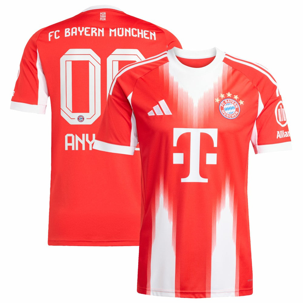 Bayern Munich 2025/26 Home Replica Custom Jersey Red