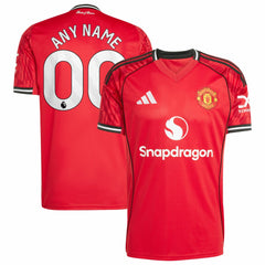 Manchester United Home 2025/26 Custom Replica Jersey Red