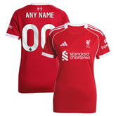 Liverpool Women's 2025/26 Home Custom Replica Jersey Red