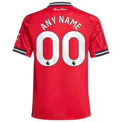 Manchester United Youth Home 2025/26 Custom Replica Jersey Red sale