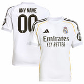 Real Madrid Youth 2025/26 Home Replica Custom Jersey White