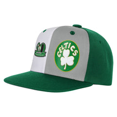 Boston Celtics Youth Anniversary Duo Front Snapback Hat Kelly Green