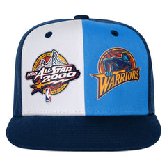 Golden State Warriors Youth 2000 All-Star Game Duo Front Snapback Hat Navy