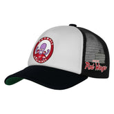 NHL Detroit Red Wings Mitchell & Ness Youth Mascot Adjustable Trucker Hat - White