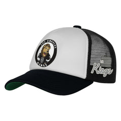 NHL Los Angeles Kings Mitchell & Ness Youth Mascot Adjustable Trucker Hat - White