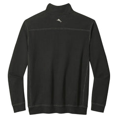 Buffalo Bills Big & Tall Montego Bay Half-Zip Pullover Black
