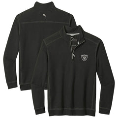 Las Vegas Raiders Sport Tobago Half-Zip Pullover Black