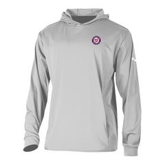 Washington Nationals Columbia Long Drive Pullover Hoodie - Gray Hoodies