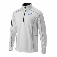 Kansas City Royals Columbia Omni-Wick Shotgun Quarter-Zip Pullover - White Pullover