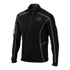 Arizona Diamondbacks Columbia Omni-Wick Shotgun Quarter-Zip Pullover - Black Pullover